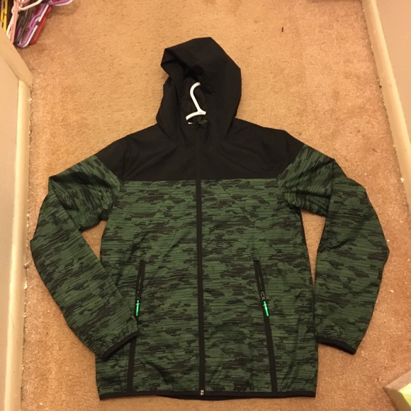 Champions Men Sweat Hoodies  Black /green - Picture 1 of 5